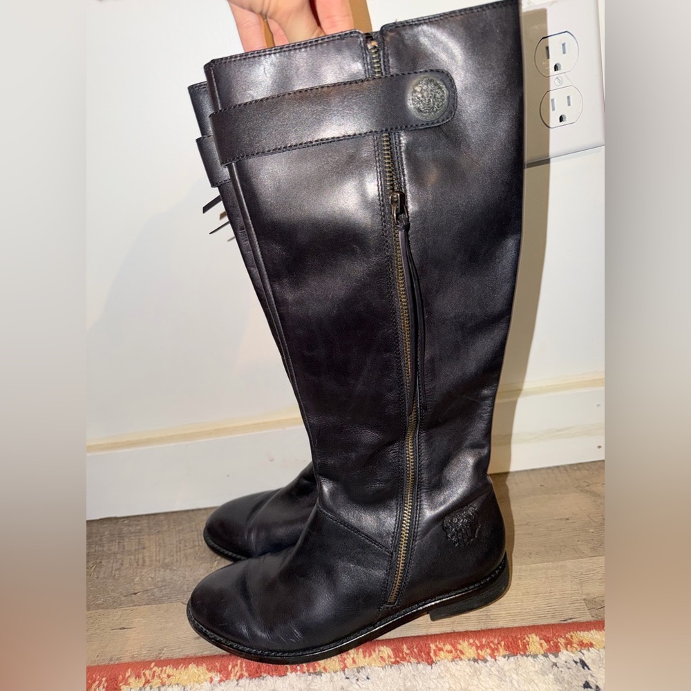 Vince Camuto Black Leather boots